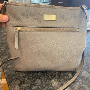 Kate spade gray pebble crossbody